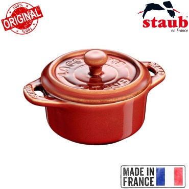 Staub форма Mini Cocotte Ancient Copper 301909762, керамика