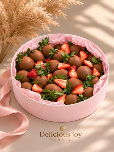 Delicious joy almaty Клубника в шоколаде 25