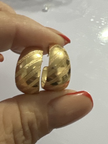 Серьги MKGOLD медь, без вставок