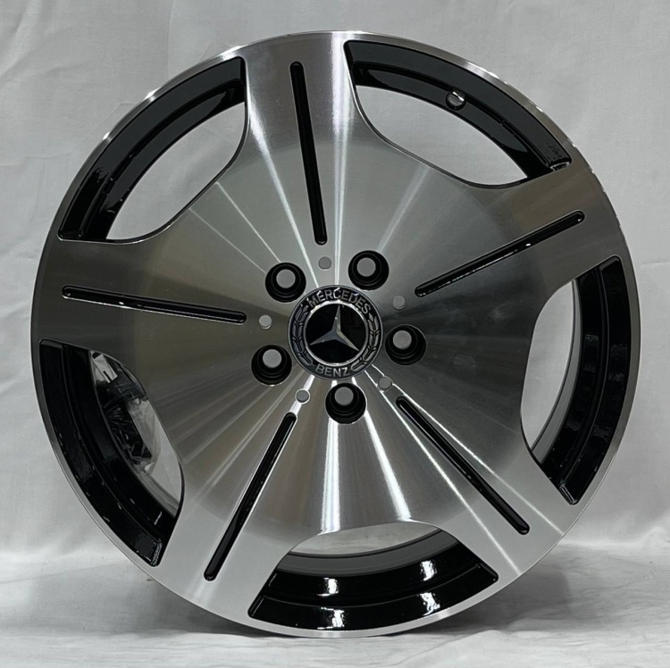 Rainbow Mercedes Benz x06 7.5x17/5x112 D66.6 ET35 4 диска черный, серебристый