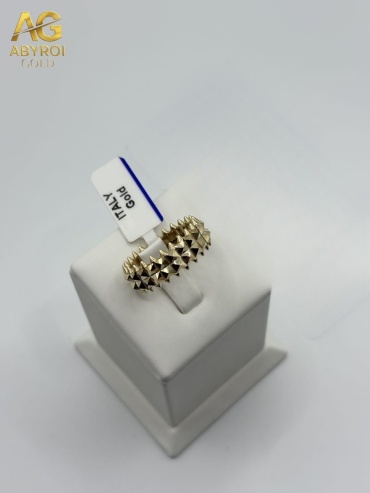 Кольцо ABYROI GOLD 0014 размер 19 вес 2.5 г золото, без вставок