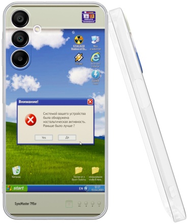 Чехол Mcover для Samsung Galaxy A16 рисунок