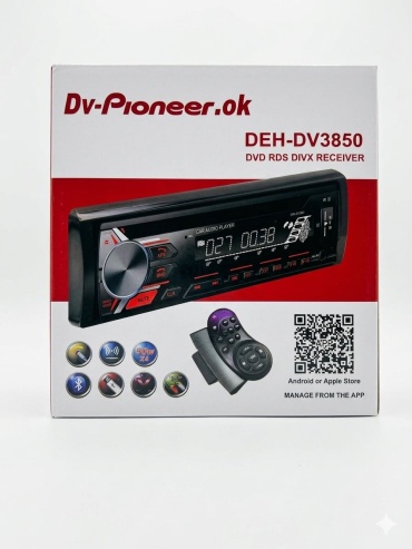 RS Audio 1DIN-DVD3850 1 DIN