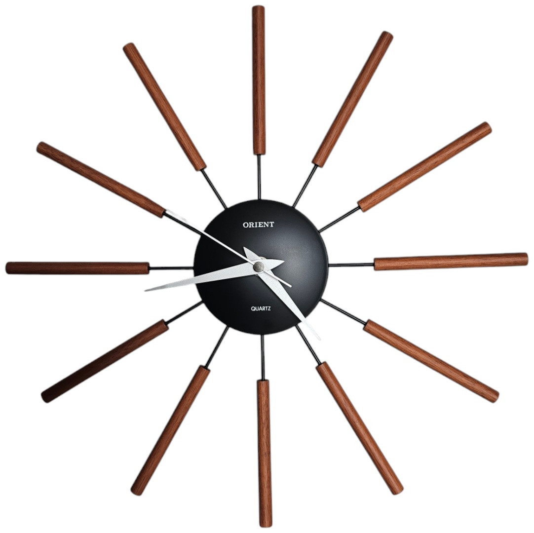 Часы кварцевые ORIENT SR W 100 Brown, дерево, металл