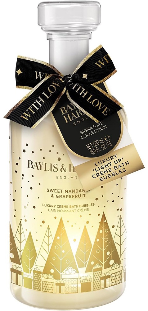 BAYLIS & HARDING Sweet Mandarin&Grapefruit Luxury Creme Bath Bubbles пена для ванны 500 мл