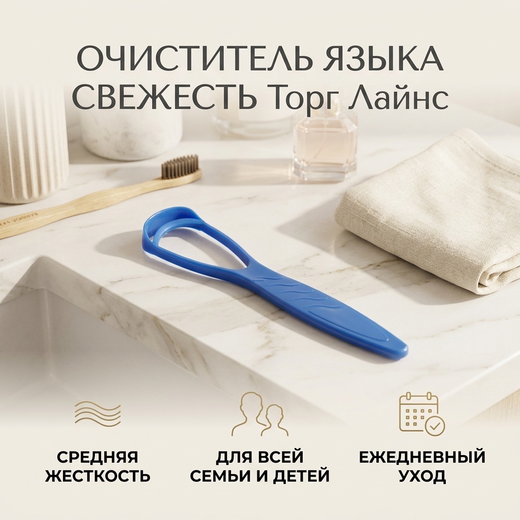 Торг Лайнс Свежесть очиститель языка средняя 1 шт