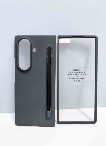 Чехол для Samsung Galaxy Z Fold 7 темно-серый