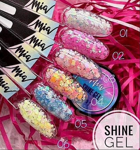 Mia гель для дизайна Shine gel 06 5 мл