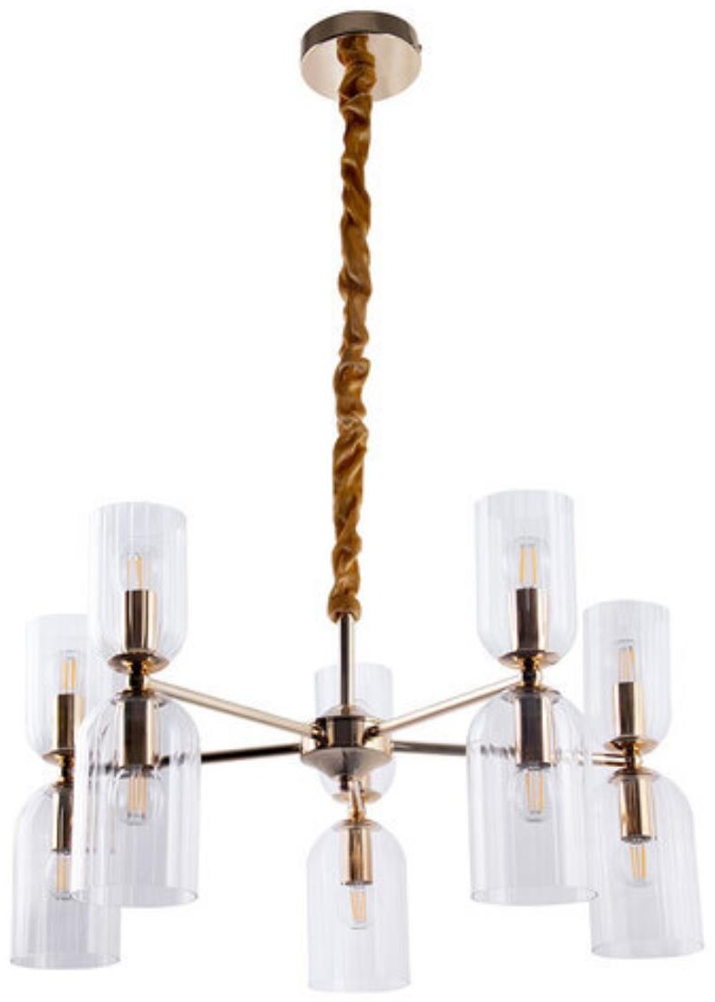 Люстра подвесная Arte Lamp E14, кол-во ламп: 10 шт