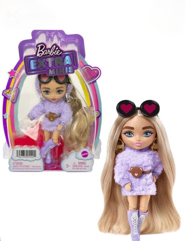 Кукла-модель Barbie Extra Minis 14 см