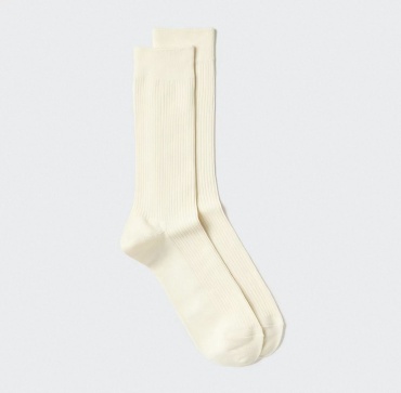 Носки Uniqlo 1 пара айвори 23-25 см