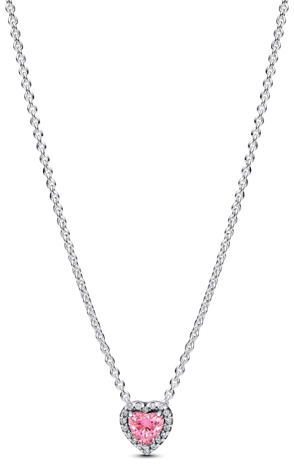 Колье Lovely jewelry 568901634 длина 45 см вес 2 г серебро, фианит