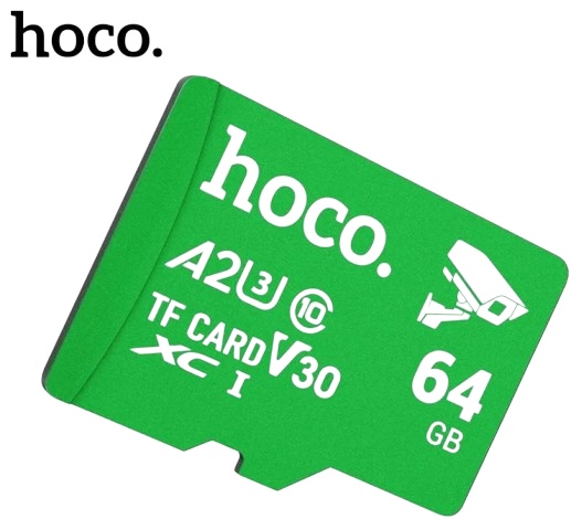 Карта памяти Hoco microSDXC V30 64 Гб