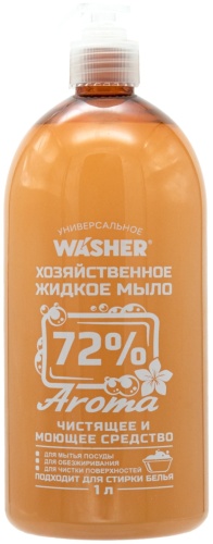 Мыло хозяйственное Washer жидкое 72% 1 л