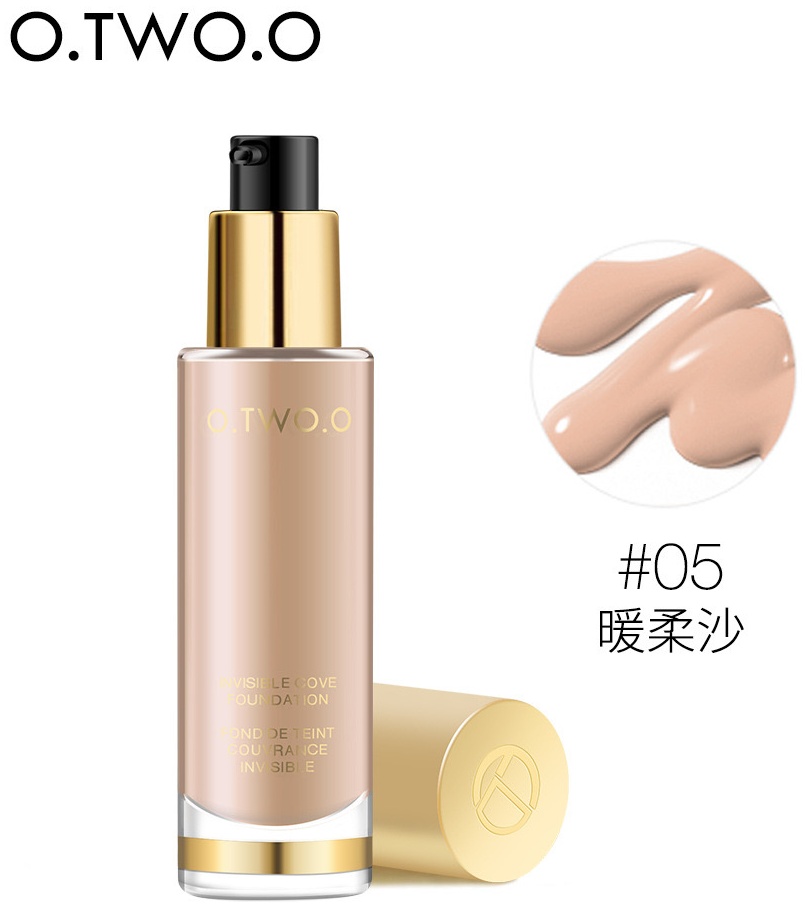 O.TWO.O Invisible Cover Foundation тональный крем 5 30 мл