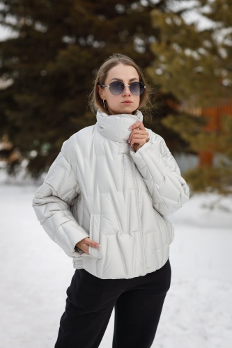 Демисезонная куртка Seyak серебристый