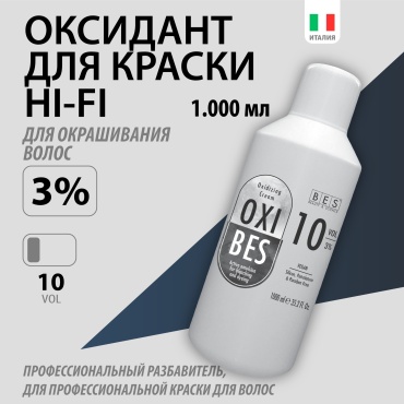 Окислитель BES Oxibes 3% 1000 мл