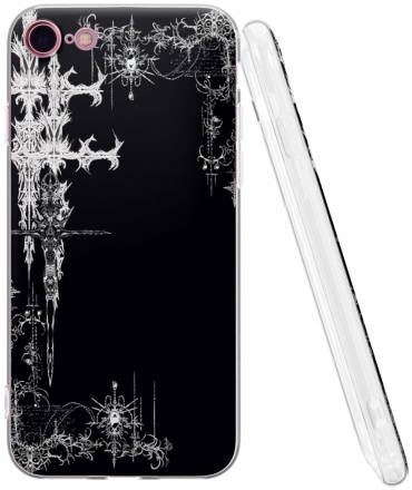 Чехол Mcover для Apple iPhone 7, iPhone 8, iPhone SE рисунок