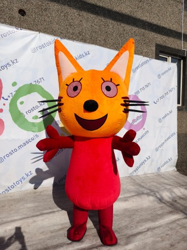Карнавальный костюм 3 кота Карамелька Rosto надувной костюм для аниматора красный