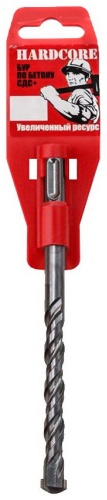 Бур SDS-plus Hardcore 100616KZ, 6х160 мм, 1 шт