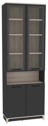 Шкаф-витрина Глазов напольный Aurelio 230х80х46 см