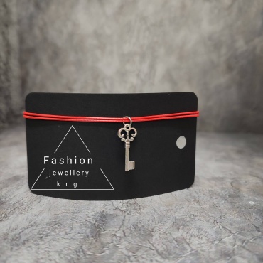 Fashion Jewellery длина 9 см бижутерный сплав, текстиль, без вставок