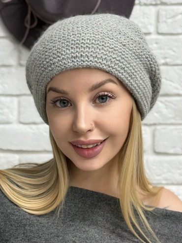 Шапка Laplanda размер 57, 58, серый