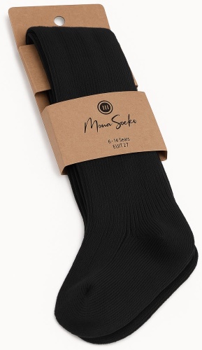 Колготки матовые, классические Mono Socks черный