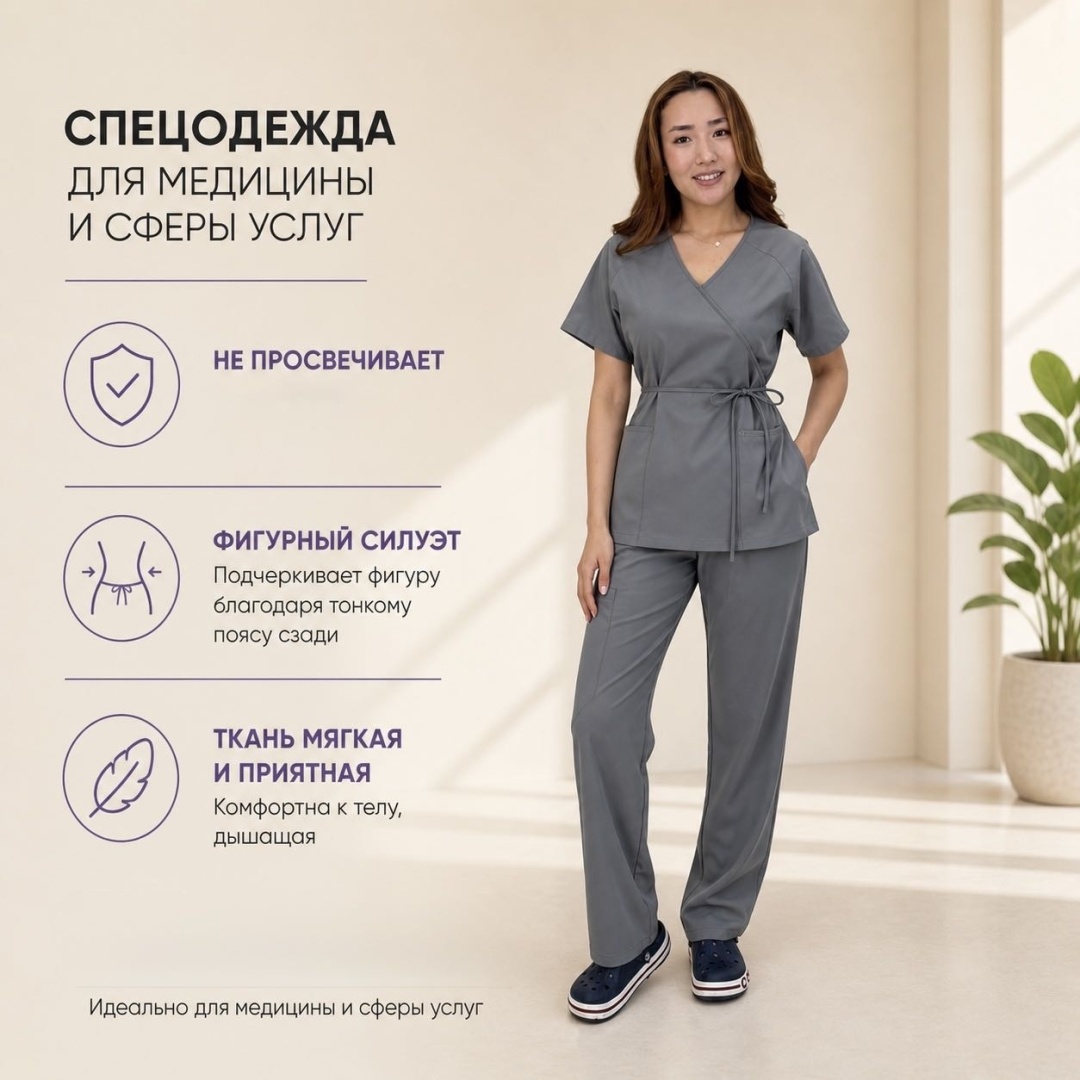 Спецодежда для женщин Zeli серый