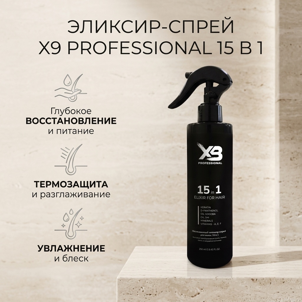 Professional 15 in 1 спрей 250 мл