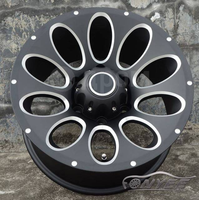 Rainbow Dance Fuel 1146 8.5x16/6x139.7 D110.1 ET-12 4 диска черный, серебристый