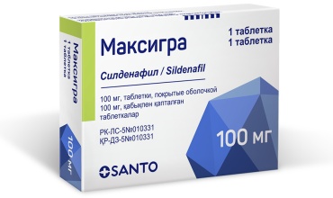 Максигра таблетки 100 мг 1 шт
