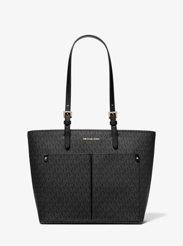 Сумка тоут Michael Kors холст черный