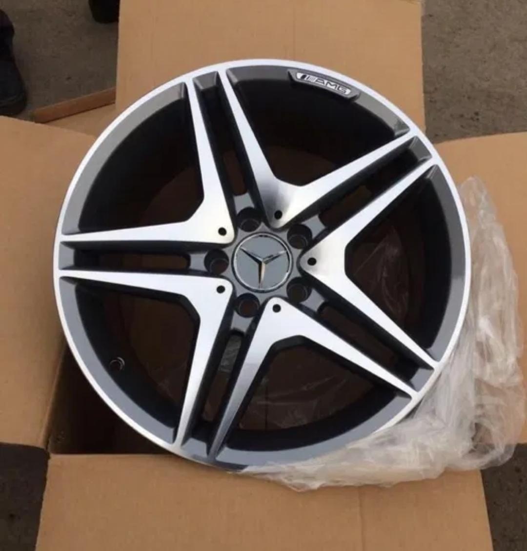 Rainbow Dance Mercedes -Benz 443A 8x17/5x112 D66.6 ET35 4 диска серый, серебристый