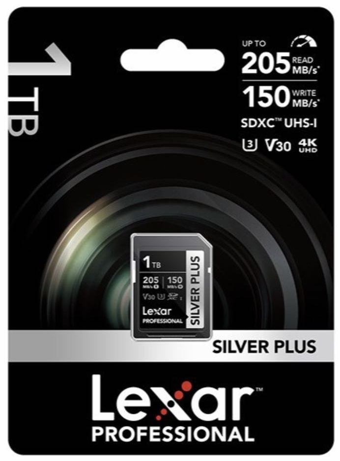 Карта памяти Lexar Secure Digital XC LSDSIPL001 T-BNNNG 1024 Гб