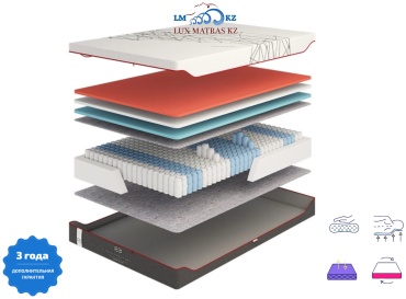 Матрас Lux Matras KZ VERSANA, 160x200x25 см