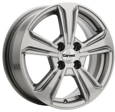 WorldWheels Carwel Диво 1502 6x15/4x100 D60.1 ET50 4 диска графит, серый, черный