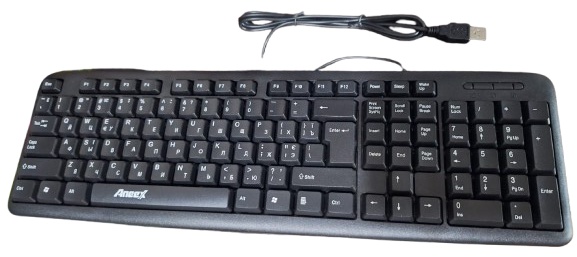 Клавиатура Aneex EK-410 черный
