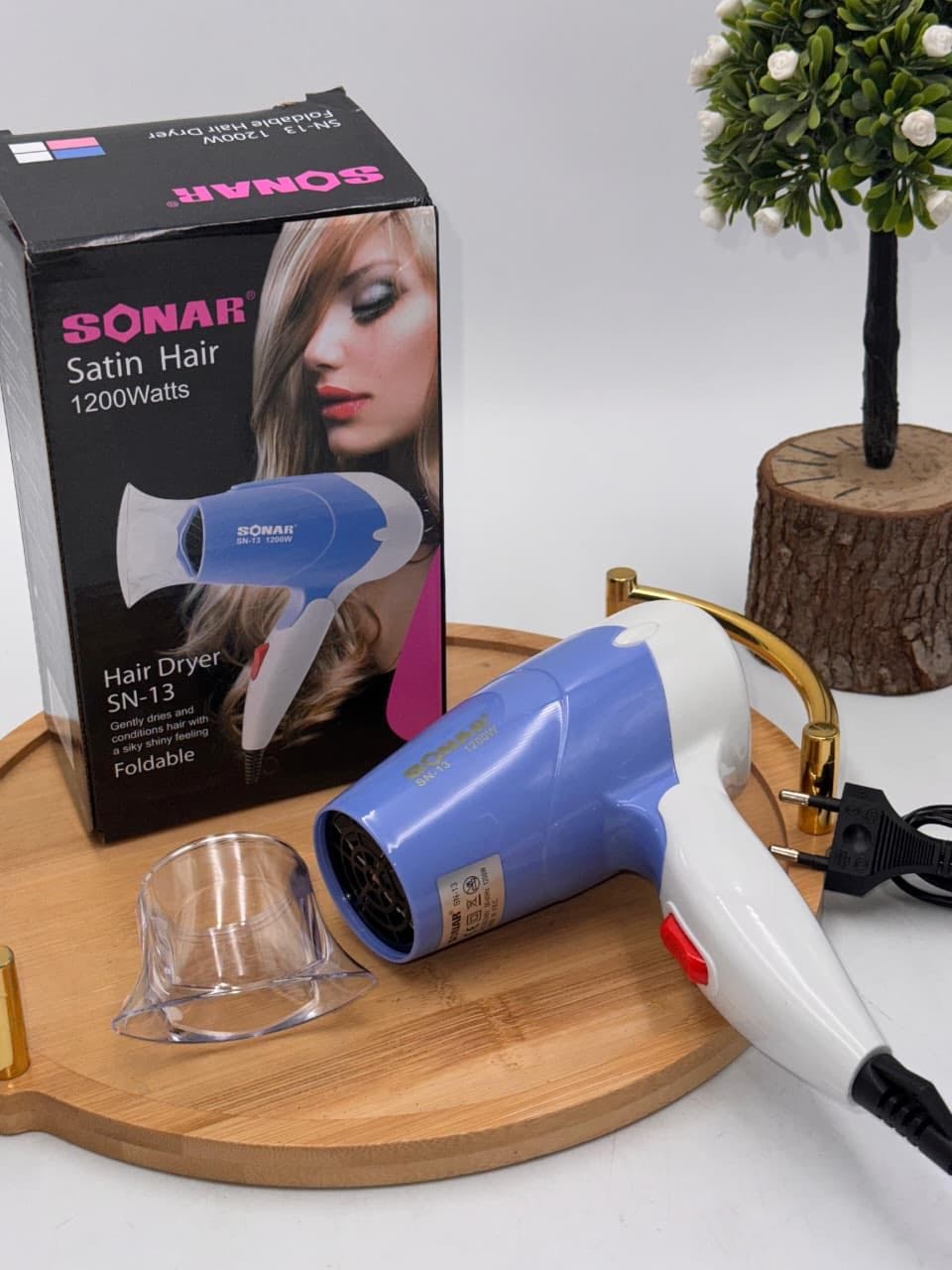 Sonar SN-13 компактный фен синий