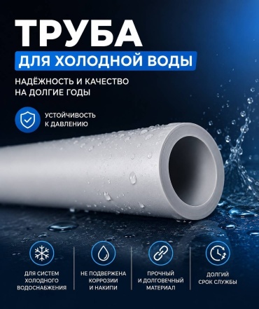 Труба для холодный воды