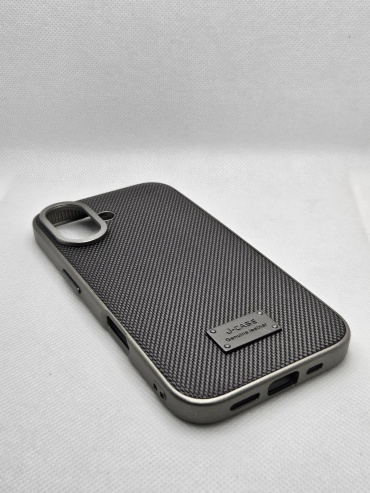Чехол J-Case для Apple iPhone 16 серый
