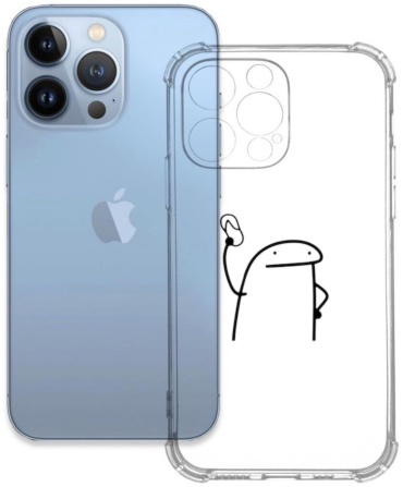 Чехол DiCase для Apple iPhone 14 Pro Max прозрачный