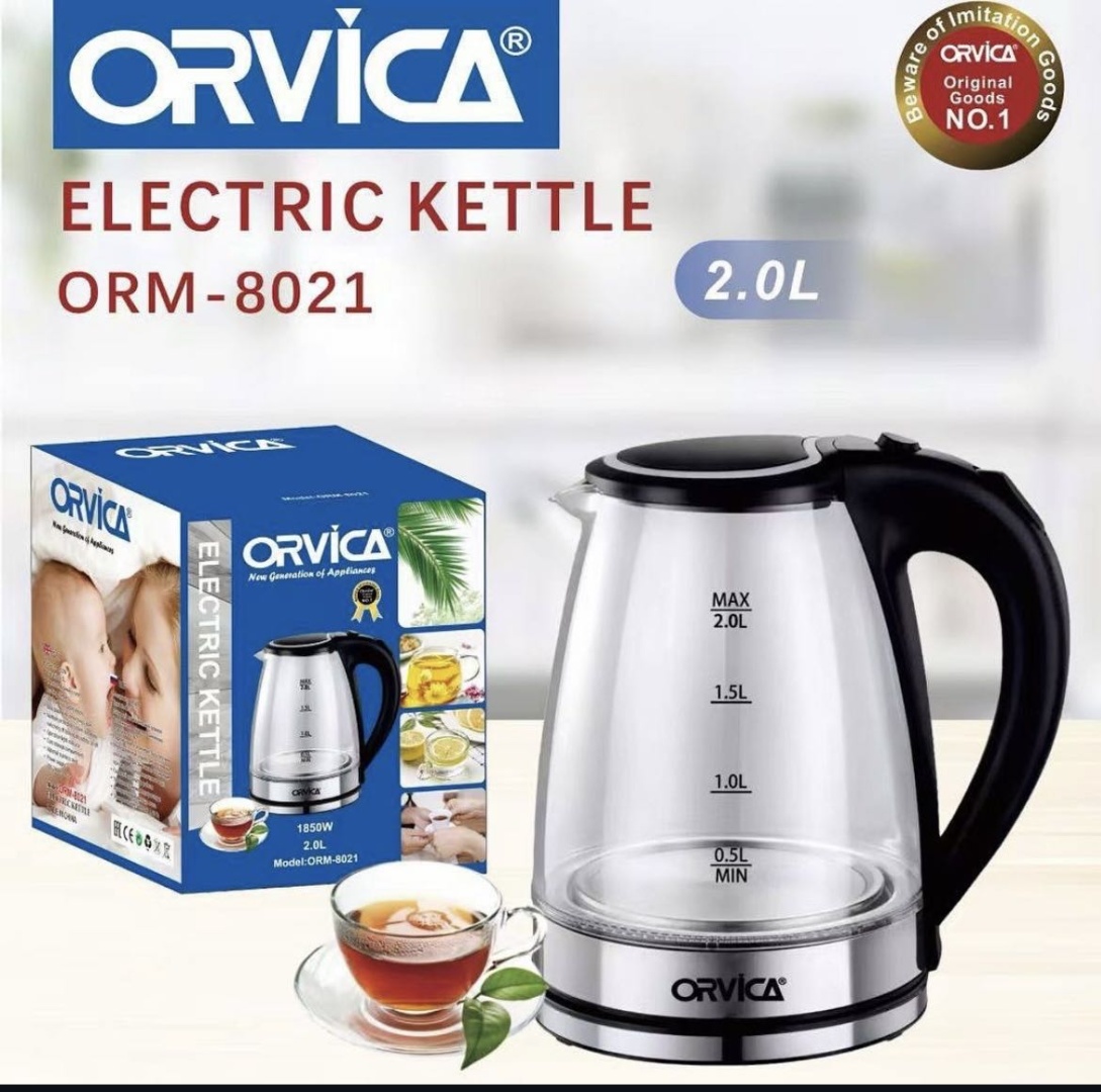 Электрочайник Orvica ORM-8021 прозрачный