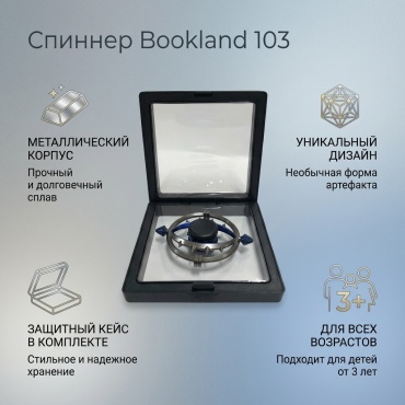 Спиннер 103 синий, серый