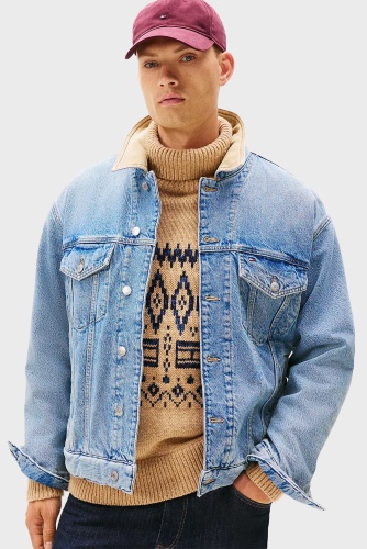 Джинсовая куртка Tommy Hilfiger синий