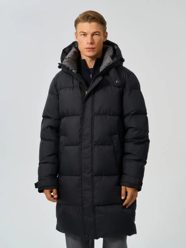 Пуховик Urban fashion for men синий