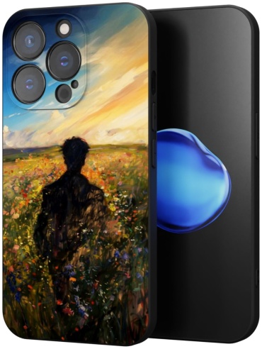 Чехол Mcover для Apple iPhone 15 Pro рисунок
