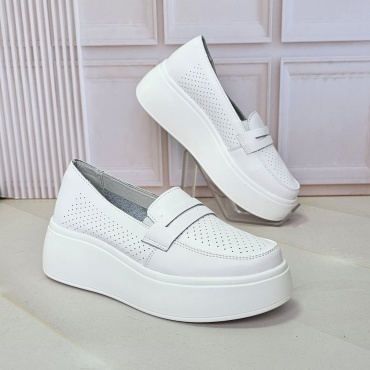 Мокасины Comfort style белый