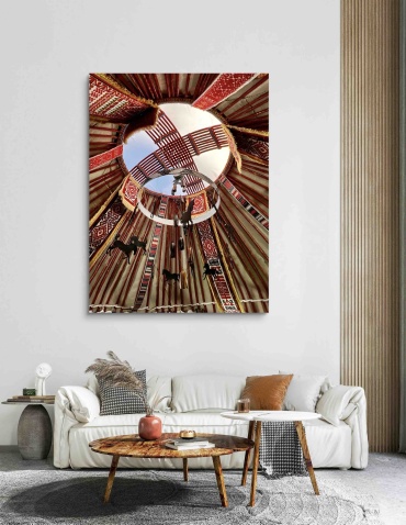 Boiay Art картина “Шаңырақ” ұлттық нақыштағы картина 60x80 см