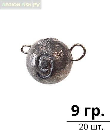 Груз-плавник REGION FISH PV ЧБ-9/20